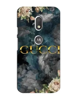 Чехол для Motorola MOTO G4 Play с картинкой «Абстрактные цветы Gucci» Чехол для Motorola MOTO G4 Play с картинкой «Абстрактные цветы Gucci»