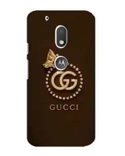Чехол для Motorola MOTO G4 Play с картинкой «Gucci — золотая бабочка» Чехол для Motorola MOTO G4 Play с картинкой «Gucci — золотая бабочка»