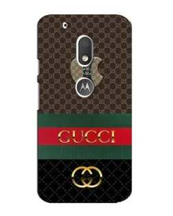 Чехол для Motorola MOTO G4 Play с картинкой «Gucci — брендированный десерт» Чехол для Motorola MOTO G4 Play с картинкой «Gucci — брендированный десерт»