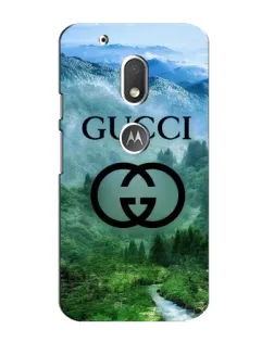 Чехол для Motorola MOTO G4 Play с картинкой «Gucci — горный пейзаж» Чехол для Motorola MOTO G4 Play с картинкой «Gucci — горный пейзаж»