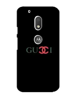 Чехол для Motorola MOTO G4 Play с картинкой «Gucci — красный градиент» Чехол для Motorola MOTO G4 Play с картинкой «Gucci — красный градиент»