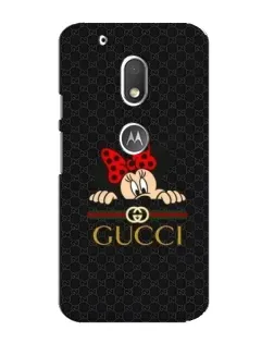 Чехол для Motorola MOTO G4 Play с картинкой «Минни Маус Gucci — черный» Чехол для Motorola MOTO G4 Play с картинкой «Минни Маус Gucci — черный»