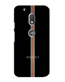 Чехол для Motorola MOTO G4 Play с картинкой «Gucci — строгая линия» Чехол для Motorola MOTO G4 Play с картинкой «Gucci — строгая линия»