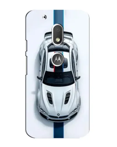 Чехол для Motorola MOTO G4 Play с картинкой «Вид сверху — BMW M» Чехол для Motorola MOTO G4 Play с картинкой «Вид сверху — BMW M»