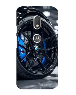 Чехол для Motorola MOTO G4 Play с картинкой «Колесо BMW вблизи» Чехол для Motorola MOTO G4 Play с картинкой «Колесо BMW вблизи»