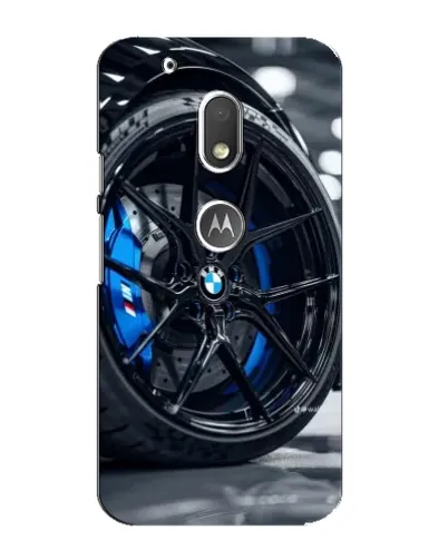 Чехол для Motorola MOTO G4 Play с картинкой «Колесо BMW вблизи» Чехол для Motorola MOTO G4 Play с картинкой «Колесо BMW вблизи»