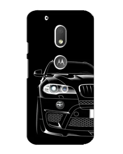 Чехол для Motorola MOTO G4 Play с картинкой «Темный силуэт BMW» Чехол для Motorola MOTO G4 Play с картинкой «Темный силуэт BMW»
