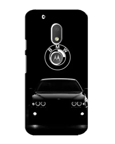Чехол для Motorola MOTO G4 Play с картинкой «BMW — взгляд из темноты» Чехол для Motorola MOTO G4 Play с картинкой «BMW — взгляд из темноты»