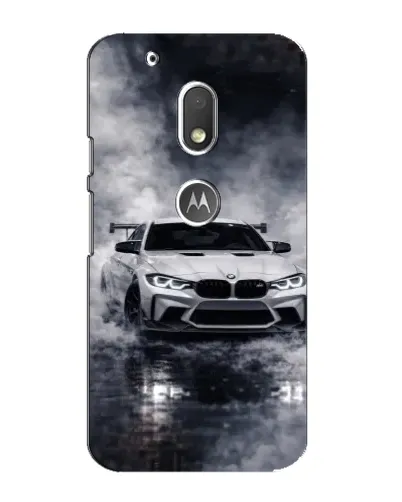Чехол для Motorola MOTO G4 Play с картинкой «BMW сквозь туман» Чехол для Motorola MOTO G4 Play с картинкой «BMW сквозь туман»