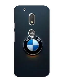 Чехол для Motorola MOTO G4 Play с картинкой «Логотип BMW — минимализм» Чехол для Motorola MOTO G4 Play с картинкой «Логотип BMW — минимализм»