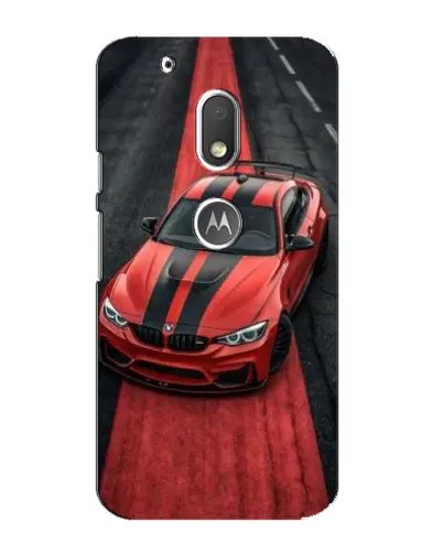 Чехол для Motorola MOTO G4 Play с картинкой «BMW на красной дорожке» Чехол для Motorola MOTO G4 Play с картинкой «BMW на красной дорожке»