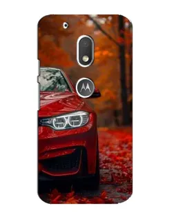 Чехол для Motorola MOTO G4 Play с картинкой «Осенняя BMW M4» Чехол для Motorola MOTO G4 Play с картинкой «Осенняя BMW M4»