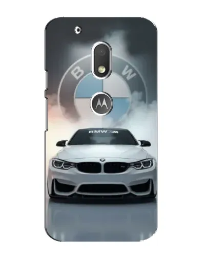 Чехол для Motorola MOTO G4 Play с картинкой «BMW в белом дыму» Чехол для Motorola MOTO G4 Play с картинкой «BMW в белом дыму»