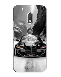 Чехол для Motorola MOTO G4 Play с картинкой «BMW — акварельный дрифт» Чехол для Motorola MOTO G4 Play с картинкой «BMW — акварельный дрифт»