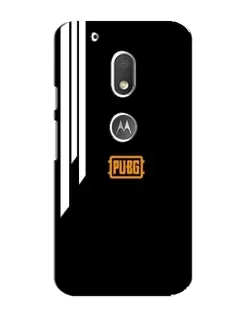 Чехол для Motorola MOTO G4 Play с картинкой «PUBG — вертикальные линии»