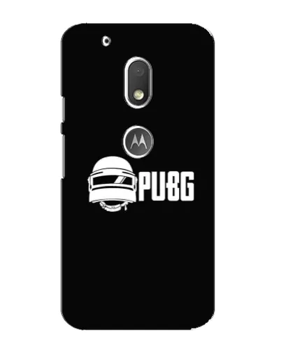 Чехол для Motorola MOTO G4 Play с картинкой «PUBG — классический лого»