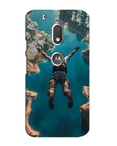 Чехол для Motorola MOTO G4 Play с картинкой «PUBG — свободное падение»