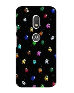 Чехол для Motorola MOTO G4 Play с картинкой «Экипаж Among Us»
