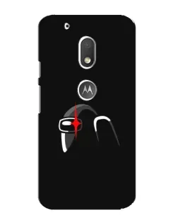 Чехол для Motorola MOTO G4 Play с картинкой «Among Us шлем»