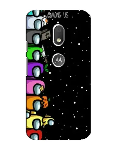 Чехол для Motorola MOTO G4 Play с картинкой «Команда Among Us»
