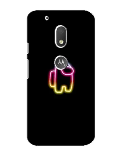 Чехол для Motorola MOTO G4 Play с картинкой «Among Us градиент»