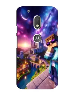 Чехол для Motorola MOTO G4 Play с картинкой «Стив и космос»