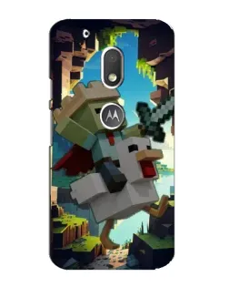 Чехол для Motorola MOTO G4 Play с картинкой «Стив и гусь»