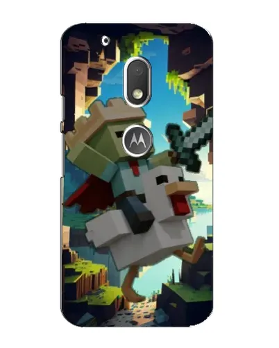 Чехол для Motorola MOTO G4 Play с картинкой «Стив и гусь» Чехол для Motorola MOTO G4 Play с картинкой «Стив и гусь»
