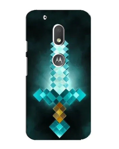 Чехол для Motorola MOTO G4 Play с картинкой «Алмазный меч неон» Чехол для Motorola MOTO G4 Play с картинкой «Алмазный меч неон»