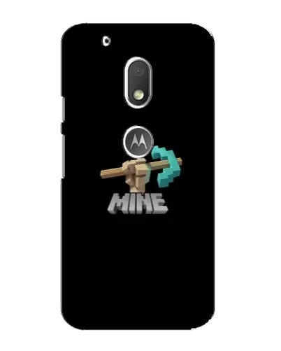 Чехол для Motorola MOTO G4 Play с картинкой «Алмазная кирка» Чехол для Motorola MOTO G4 Play с картинкой «Алмазная кирка»