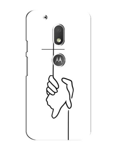 Чехол для Motorola MOTO G4 Play с картинкой «Рука держит» Чехол для Motorola MOTO G4 Play с картинкой «Рука держит»