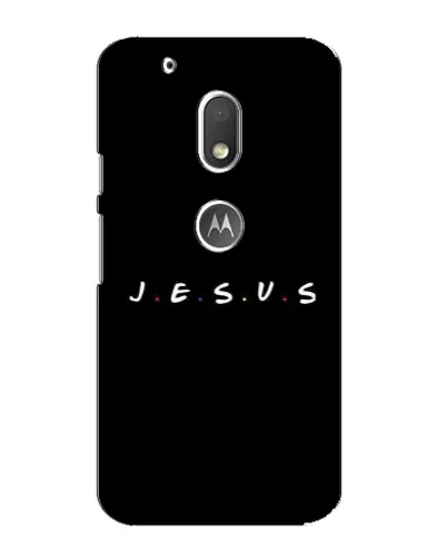 Чехол для Motorola MOTO G4 Play с картинкой «Точки веры J.E.S.U.S.» Чехол для Motorola MOTO G4 Play с картинкой «Точки веры J.E.S.U.S.»