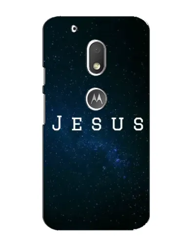 Чехол для Motorola MOTO G4 Play с картинкой «Звездное небо Jesus» Чехол для Motorola MOTO G4 Play с картинкой «Звездное небо Jesus»