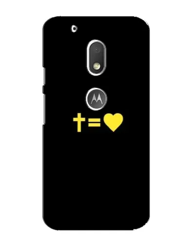 Чехол для Motorola MOTO G4 Play с картинкой «Сердце и Крест» Чехол для Motorola MOTO G4 Play с картинкой «Сердце и Крест»