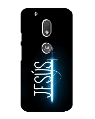 Чехол для Motorola MOTO G4 Play с картинкой «Меч Духа Jesus» Чехол для Motorola MOTO G4 Play с картинкой «Меч Духа Jesus»