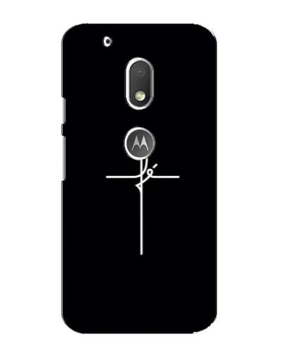 Чехол для Motorola MOTO G4 Play с картинкой «Тонкий крест» Чехол для Motorola MOTO G4 Play с картинкой «Тонкий крест»