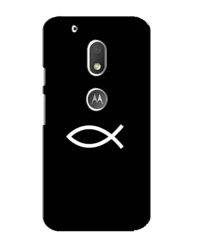 Чехол для Motorola MOTO G4 Play с картинкой «Символ рыбы Jesus» Чехол для Motorola MOTO G4 Play с картинкой «Символ рыбы Jesus»