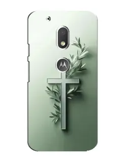 Чехол для Motorola MOTO G4 Play с картинкой «Оливковая ветвь»