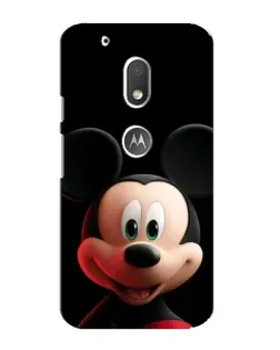 Чехол для Motorola MOTO G4 Play с картинкой «Улыбающийся Микки Маус»
