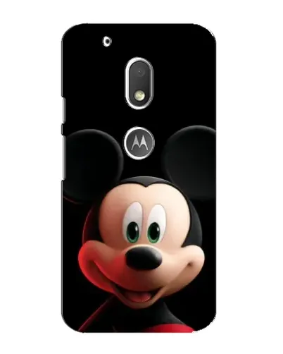 Чехол для Motorola MOTO G4 Play с картинкой «Улыбающийся Микки Маус»