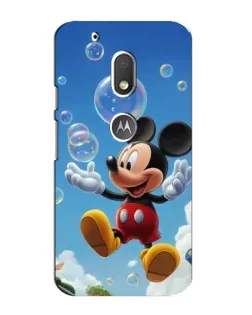 Чехол для Motorola MOTO G4 Play с картинкой «Mickey и мыльные пузыри»