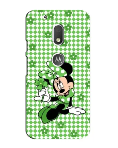 Чехол для Motorola MOTO G4 Play с картинкой «Mickey в клетку»