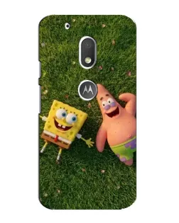Чехол для Motorola MOTO G4 Play с картинкой «Друзья на лужайке»