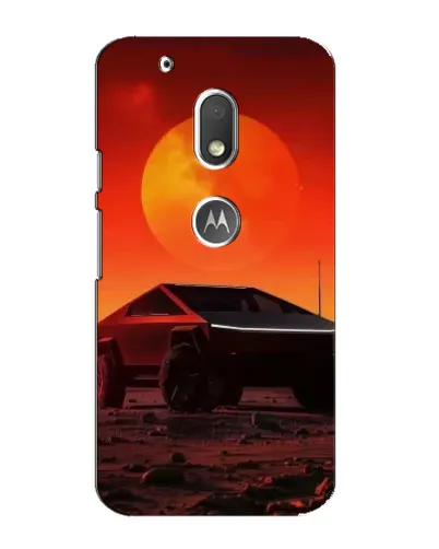 Чехол для Motorola MOTO G4 Play с картинкой «Cybertruck на Марсе» Чехол для Motorola MOTO G4 Play с картинкой «Cybertruck на Марсе»