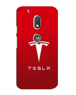 Чехол для Motorola MOTO G4 Play с картинкой «Tesla Red Classic» Чехол для Motorola MOTO G4 Play с картинкой «Tesla Red Classic»