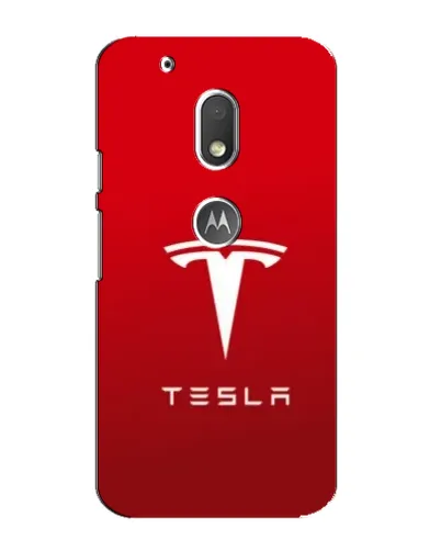 Чехол для Motorola MOTO G4 Play с картинкой «Tesla Red Classic» Чехол для Motorola MOTO G4 Play с картинкой «Tesla Red Classic»