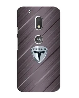 Чехол для Motorola MOTO G4 Play с картинкой «Металлическая текстура Tesla» Чехол для Motorola MOTO G4 Play с картинкой «Металлическая текстура Tesla»