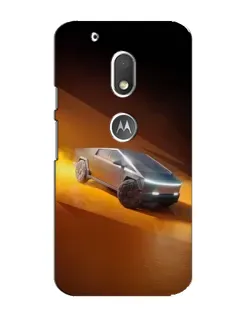 Чехол для Motorola MOTO G4 Play с картинкой «Cybertruck в пустыне» Чехол для Motorola MOTO G4 Play с картинкой «Cybertruck в пустыне»