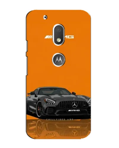 Чехол для Motorola MOTO G4 Play с картинкой «Оранжевый Mercedes AMG» Чехол для Motorola MOTO G4 Play с картинкой «Оранжевый Mercedes AMG»