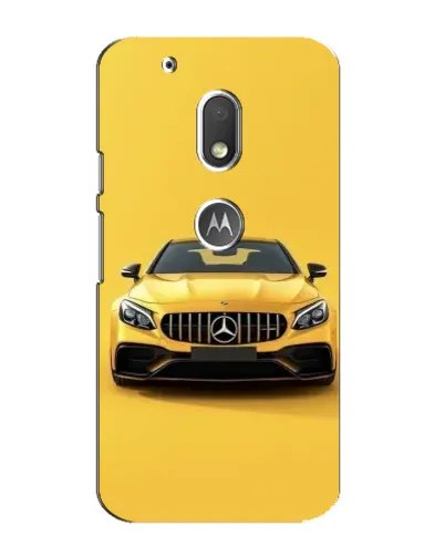 Чехол для Motorola MOTO G4 Play с картинкой «Желтый Mercedes GT» Чехол для Motorola MOTO G4 Play с картинкой «Желтый Mercedes GT»